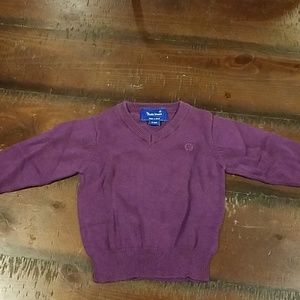 Purple long sleeve sweater